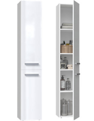 Nel Ii Bathroom Cabinet Gloss White - image 1