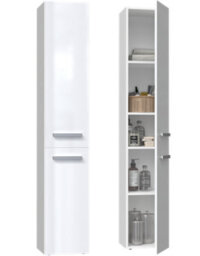 Nel Ii Bathroom Cabinet Gloss White - thumbnail 1
