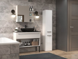 Nel Ii Bathroom Cabinet Gloss White - thumbnail 4