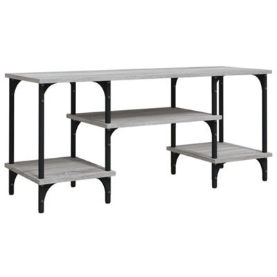 Berkfield Durable Tv Cabinet Grey Sonoma 102X35X45.5 Cm Engineered Wood - image 1