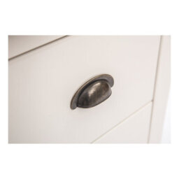 Cabinet Bits Cosenza 5 Drawer Chest Of Drawers Brass Cup Handle - thumbnail 8