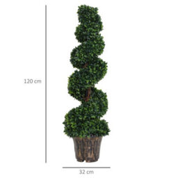 Wyld Haus Badola Set Of 2 Artificial Rose Plants In Warm Yellow And White, Large Indoor Faux Roses With Pots L32 X D32 X H120Cm - thumbnail 3