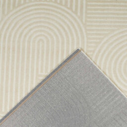 Sweeek - Jenny Indoor Rug With Arches Graphic Pattern, Short Pile, Cream, 200 X 290 Cm - thumbnail 5