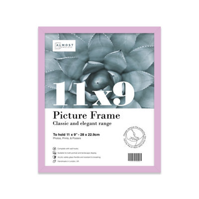 11X9 Lilac Picture Frame (27.9 X 22.9Cm) Poster, Photo, Artwork, Gallery Wall Or Print - image 1