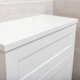 Plum&clay Belmont White Traditional Back To Wall Toilet Wc Unit Matt Finish - thumbnail 5