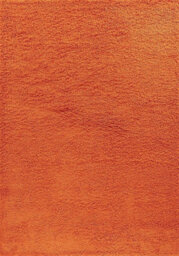 Soft Plain Thick Area Shaggy Rug - Orange 160 X 230 Cm