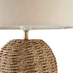 Harbour Studio Arnbeck Teardrop Natural Rattan Effect Table Lamp - thumbnail 4