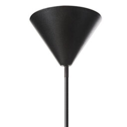 Wyld And Coco Heritage Lighting Vintage Tasselled Pendant Lamp White Shade With Black Detailing 30Cm X 105Cm - thumbnail 7