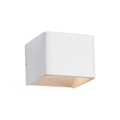 Luminosa Lighting Luminosa Modern Led Wall Lamp White, Warm White 3000K 495Lm