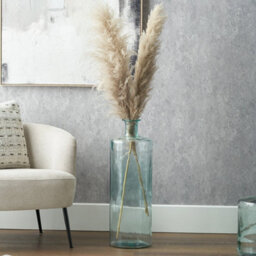 Pacific Lifestyle Tall Clear Recycled Glass Bottle Vase