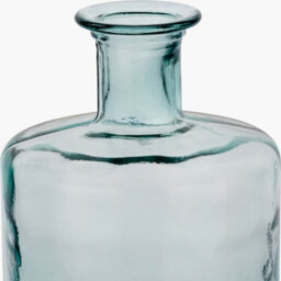 Pacific Lifestyle Tall Clear Recycled Glass Bottle Vase - thumbnail 4