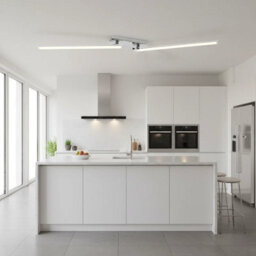 Urbn-Living Urbnliving 1M Warm White Led Hanging Ceiling Light Bar Fixture With Bulb Included - thumbnail 6