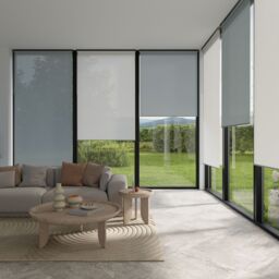 GoodHome Badallo Corded Concrete Grey Daylight & Thermal Roller Blind (W)90Cm (L)180Cm - thumbnail 9