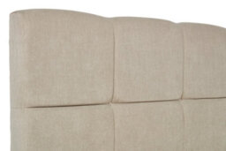 Divan Base Direct Blossom Modern Square Paneled Fabric Bed Base Only 4Ft6 Double- Marlow Dove - thumbnail 5