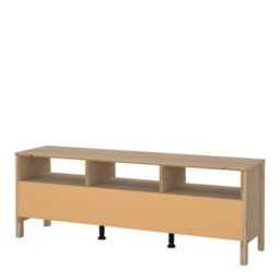 Furniture To Go Barcelona Tv-Unit 3 Drawers In Jackson Hickory Oak - thumbnail 4