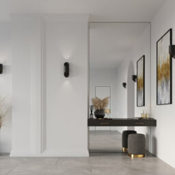 Sollux Lighting Penne Aluminium Black 1 Light Classic Wall Light - thumbnail 6