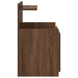 Berkfield Bedside Cabinets 2 Pcs With 2 Drawers Brown Oak 40X36.5X62 Cm - thumbnail 7