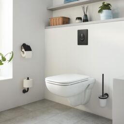 Grohe Start Matt Black Polypropylene (Pp) Toilet Brush & Holder - thumbnail 3