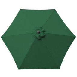 Sundaze 2.5M Green Garden Parasol Umbrella Sun Shade Canopy With Hand Crank Tilt Function - thumbnail 7