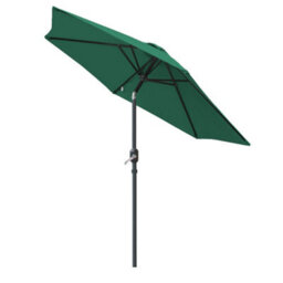 Sundaze 2.5M Green Garden Parasol Umbrella Sun Shade Canopy With Hand Crank Tilt Function - thumbnail 2