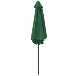 Sundaze 2.5M Green Garden Parasol Umbrella Sun Shade Canopy With Hand Crank Tilt Function - thumbnail 3