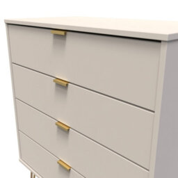 Honshu 4 Drawer Chest Of Drawers In Kashmir Matt (Ready Assembled) - thumbnail 4