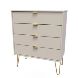 Honshu 4 Drawer Chest Of Drawers In Kashmir Matt (Ready Assembled) - thumbnail 3