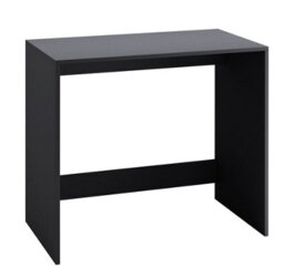 Urbn-Living Urbnliving 75Cm Height Small Compact Modern Computer Pc Laptop Desk Study Table Home Office Workstation Black Colour - thumbnail 1