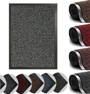 Heavy Duty Non Slip Barrier Mat - Silver Grey 90 X 200 Cm - image 1