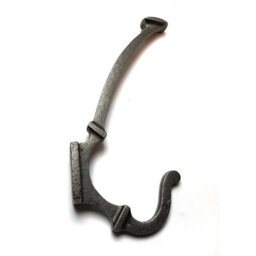 Oakcrafts - Antique Cast Iron Coat Hook Spoon Head 4 Hole 150mm - Pack Of 5 - thumbnail 2