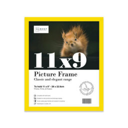11X9 Yellow Picture Frame (27.9 X 22.9Cm) Poster, Photo, Artwork, Gallery Wall Or Print - thumbnail 1