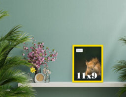 11X9 Yellow Picture Frame (27.9 X 22.9Cm) Poster, Photo, Artwork, Gallery Wall Or Print - thumbnail 2