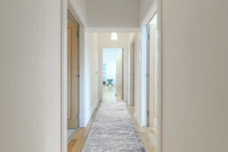 RugsX Runner Structural Mefe 6184 Two Levels Of Fleece Dark Grey 120 Cm 120X180 Cm - thumbnail 4
