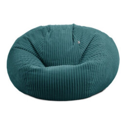rucomfy Beanbags Rucomfy Jumbo Cord Teal Goliath - Giant Indoor Bean Bag Chair For Adults - thumbnail 2