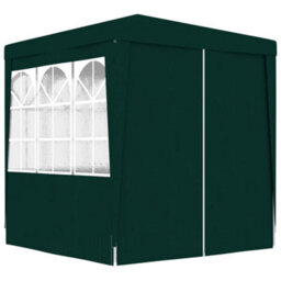 Walplus Professional Party Tent Garden Gazebo Canopy With Side Walls 2X2 M Green - thumbnail 1