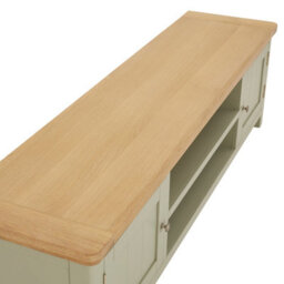 The Furniture Market Marbury Sage Green Extra Large Tv Unit - thumbnail 7