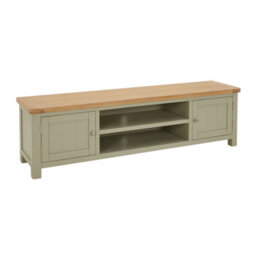 The Furniture Market Marbury Sage Green Extra Large Tv Unit - thumbnail 4