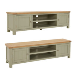 The Furniture Market Marbury Sage Green Extra Large Tv Unit - thumbnail 5