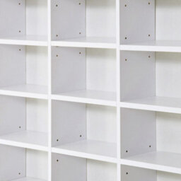 Homcom Cd Dvd Media Storage Shelves Display Shelf Racks Wooden Frame White - thumbnail 8