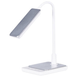Beliani Led Desk Lamp White With Adjustable Arm, Touch Dimmer And Colour Temperature Control - thumbnail 5