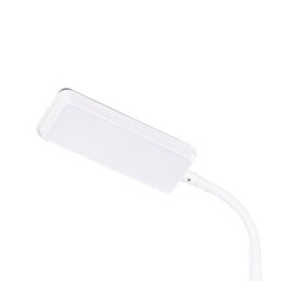 Beliani Led Desk Lamp White With Adjustable Arm, Touch Dimmer And Colour Temperature Control - thumbnail 8