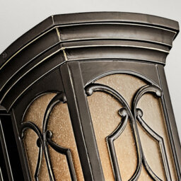 Luminosa Lighting Elstead Franceasi 1 Light Outdoor Medium Wall Lantern Light Olde Bronze Ip44, E27 - thumbnail 2