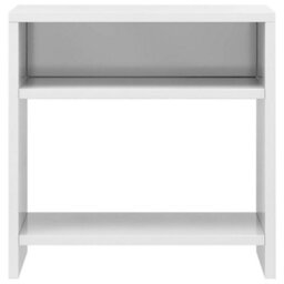 Vidaxl Bedside Cabinets 2 Pcs High Gloss White 40X30X40 Cm Engineered Wood - thumbnail 5