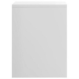 Vidaxl Bedside Cabinets 2 Pcs High Gloss White 40X30X40 Cm Engineered Wood - thumbnail 6