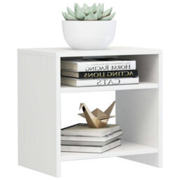Vidaxl Bedside Cabinets 2 Pcs High Gloss White 40X30X40 Cm Engineered Wood - thumbnail 3