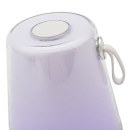 Happy Homewares Compact Modern White Led Colour Changing Rechargeable Touch Table Lamp - thumbnail 8
