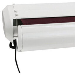 Sundaze Full Cassette Electric Remote Controlled Retractable Awning Garden Patio Canopy Shade Sail 4X3M Wine Red - thumbnail 7