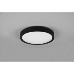 Luminosa Lighting Luminosa Clarimo Modern Bathroom Ceiling Light Black Matt 3000K Ip44 - Uk Stock - thumbnail 3