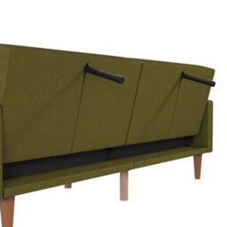 Dorel Wimberly Sofa Bed In Fabric Green - thumbnail 3