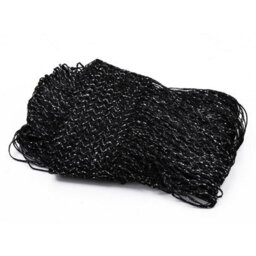 Neel Blue String Curtains Glitter Fringe Panel Fly Screen Doorway Tassel Curatin, 200Cm X 90Cm - Black - thumbnail 4